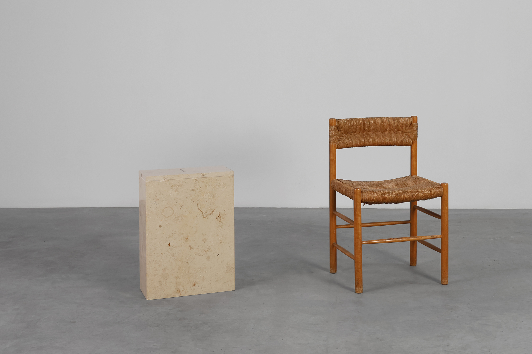 Mid-Century Italian Travertine Console, 1980sthumbnail